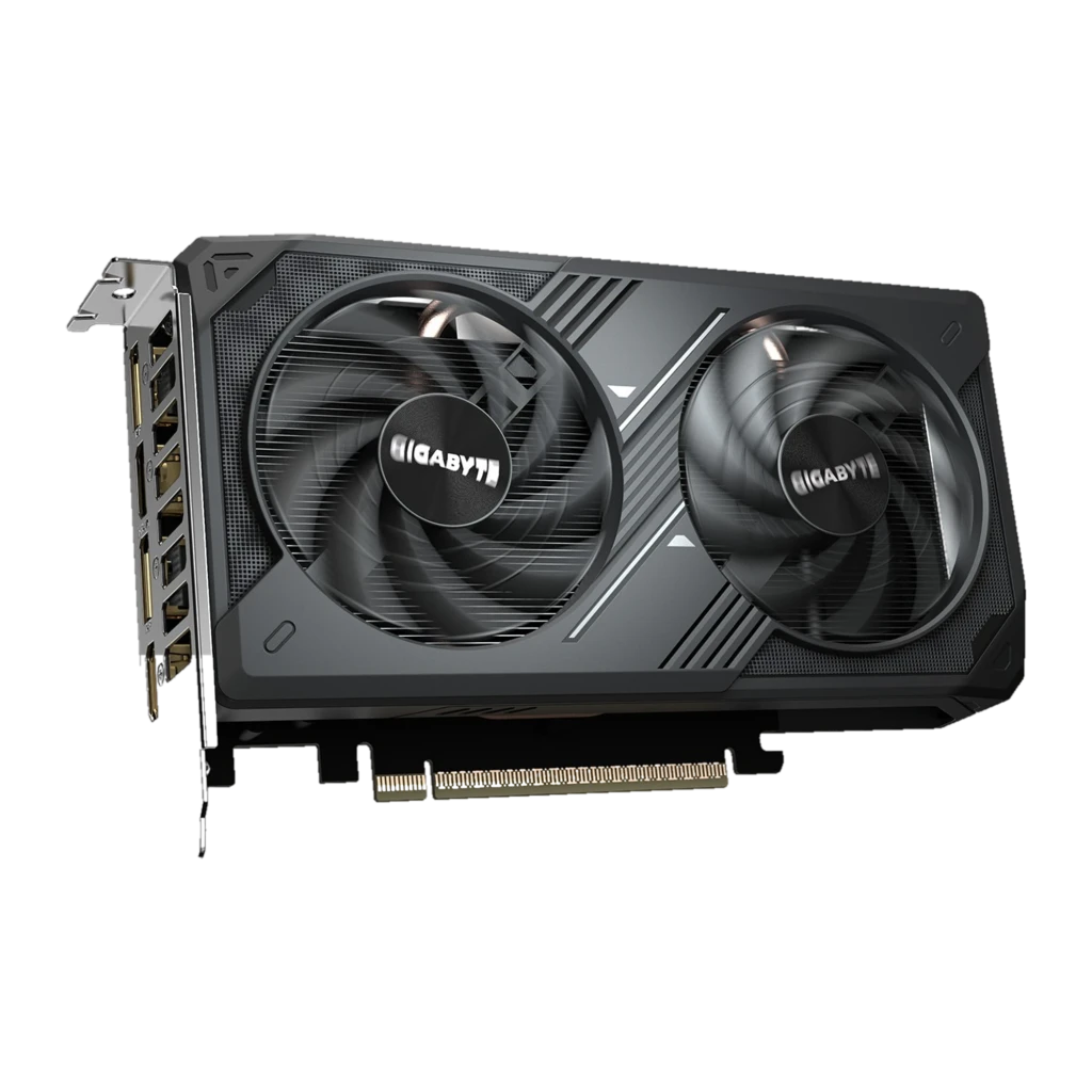 Gigabyte GeForce RTX 5050 Windforce OC 8GB preto, caixa e placa: embalagem com produto - Item2