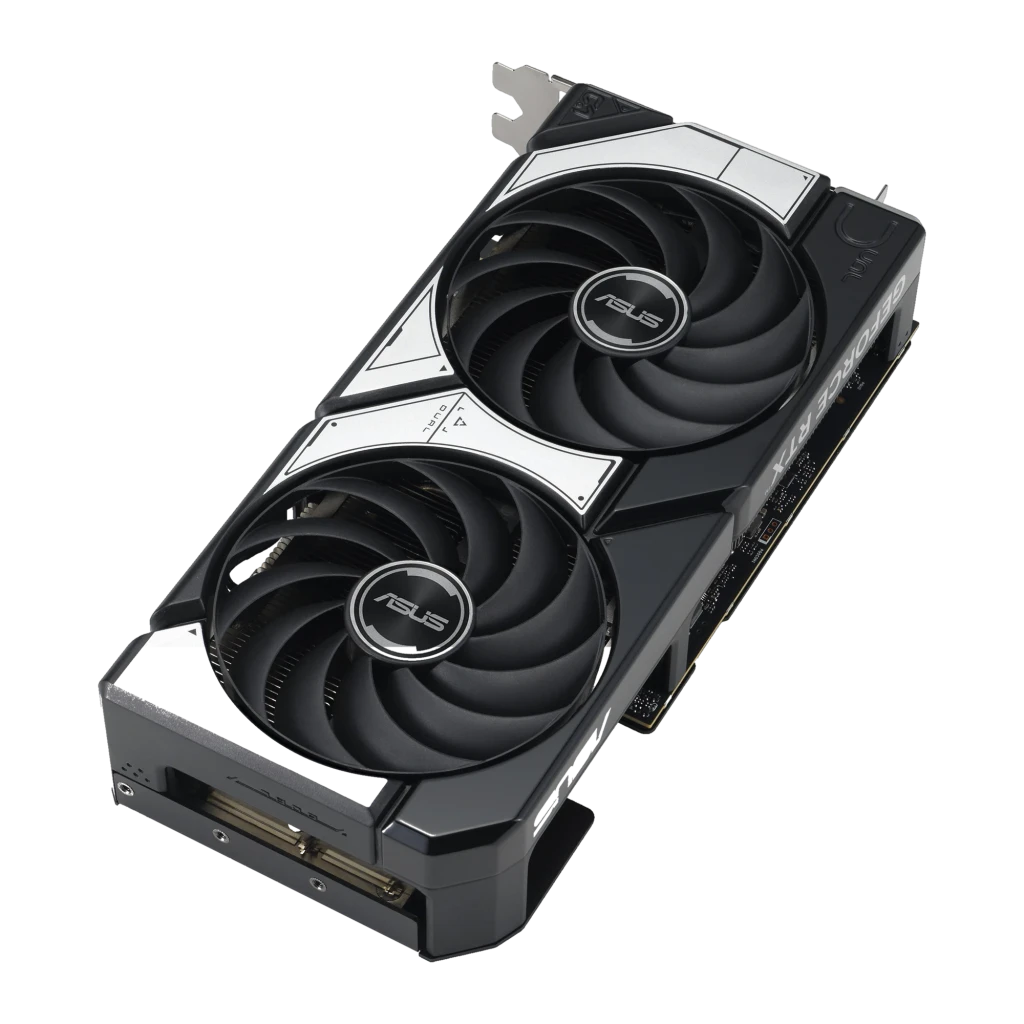 ASUS Dual RTX 5070 OC 12GB, vista com caixa: placa gráfica com dois ventoinhas e embalagem oficial - Item2