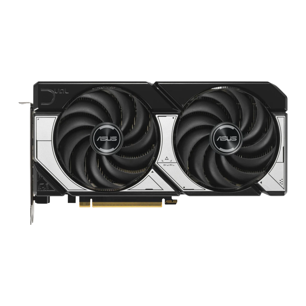 ASUS Dual RTX 5070 OC 12GB, vista com caixa: placa gráfica com dois ventoinhas e embalagem oficial - Item5