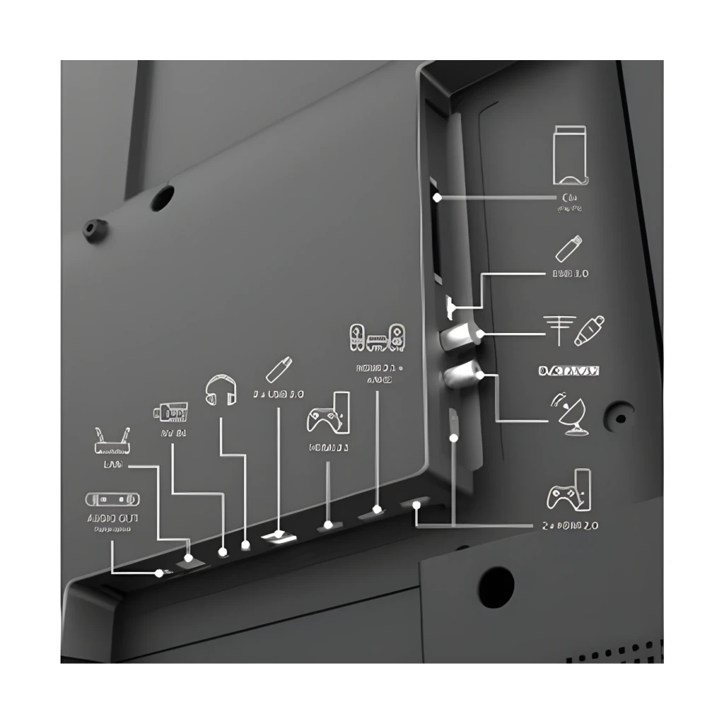 Televisor Thomson 65QG6C14 QLED Plus 65 pulgadas 4K UHD con Google TV, Dolby Vision y Atmos; biseles delgados, soporte central y apps de streaming en pantalla - Ítem6