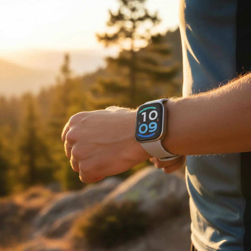 Xiaomi Redmi Watch 6 Active Plata con caja metálica plateada y correa de silicona gris; pantalla rectangular a color con bordes curvos y esferas deportivas - Ítem3
