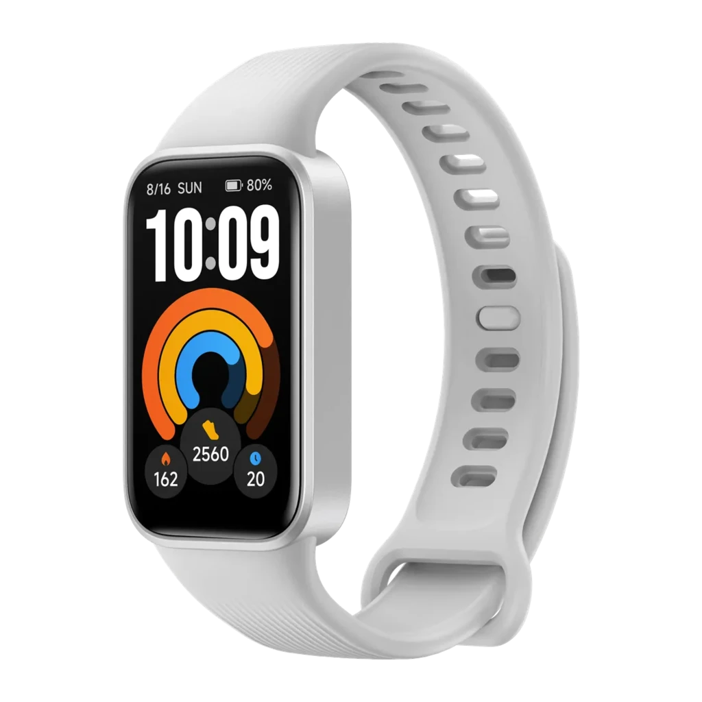 Xiaomi Smart Band 11 Active Plata con pantalla rectangular a color, correa de silicona ajustable y esferas con métricas de frecuencia cardíaca, SpO2 y - Ítem1