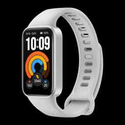 Pulseira Xiaomi Smart Band 11 Active prata com ecrã retangular colorido, mostrador fitness, bracelete de silicone ajustável e fecho clássico