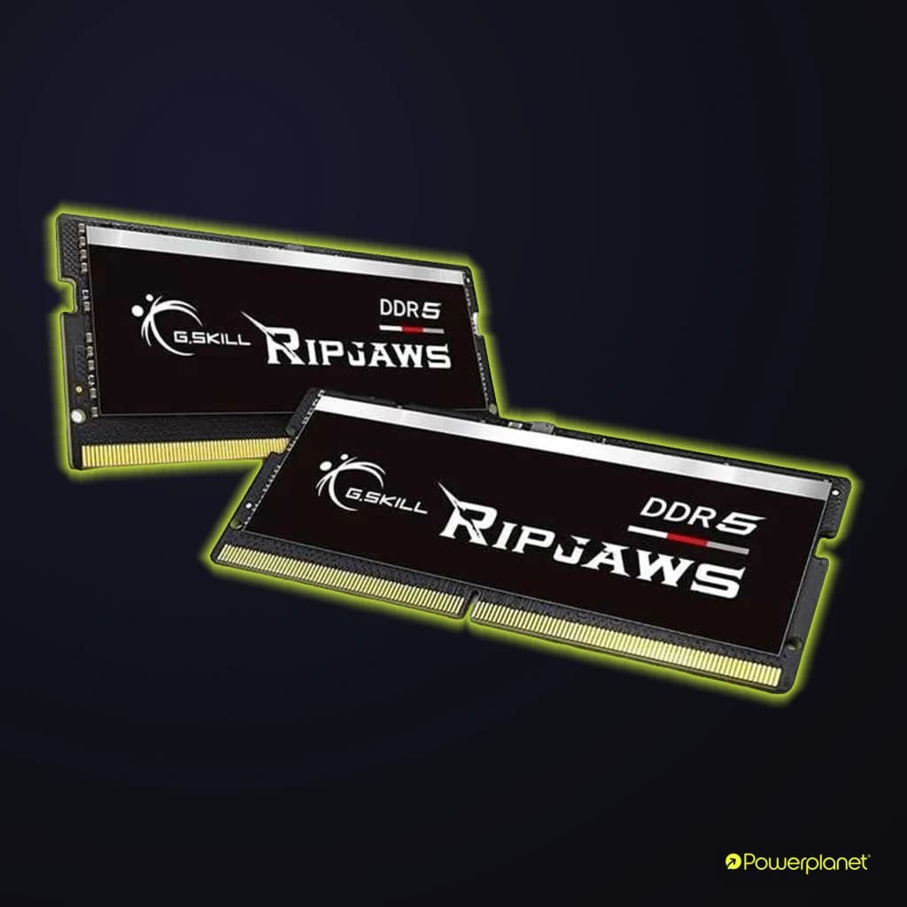 Memoria RAM G.Skill Ripjaws F5-4800S3434A16GX2-RS 32 GB (2x16 GB) DDR5 4800 MHz SO-DIMM - promo
