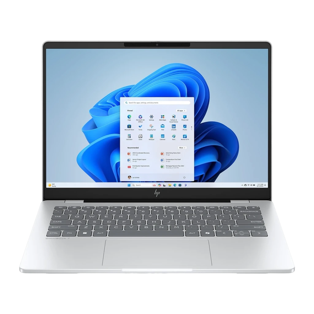 Portátil HP OmniBook 7 AI 14-FR0027NS BK5U1EA 16GB/1TB SSD 14 pulgadas OLED Intel Core Ultra 5 225U NVMe PCIe 4.0 Windows 11 Home