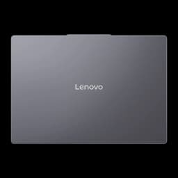 Lenovo IdeaPad Slim 3 16IRH10 1TB Cinzento, vista superior: tampa fechada com logo Lenovo centrado, acabamento mate uniforme