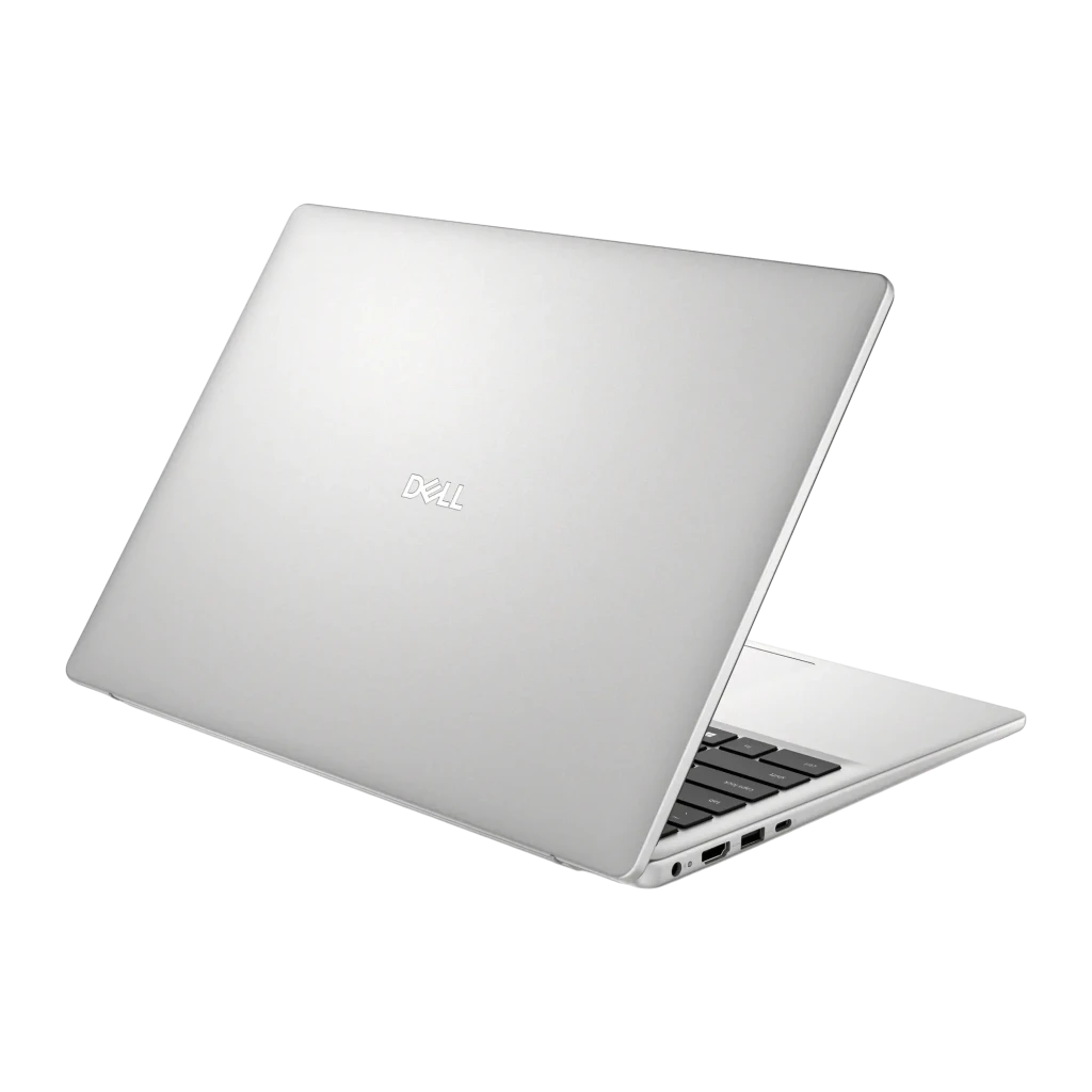 Dell Portátil Pro 14 Essential PV14250 512GB prateado, vista frontal: ecrã com videochamada em grupo e teclado completo - Item2
