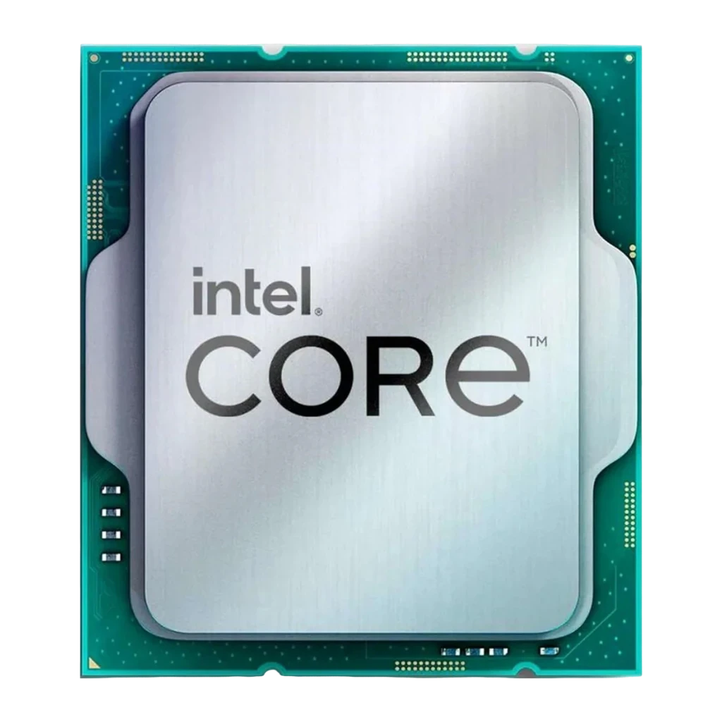 Boîte bleue Intel Core i5 avec logo Intel, grand texte Core au centre et badge i5 en bas à droite, design géométrique bleu lumineux - Ítem2