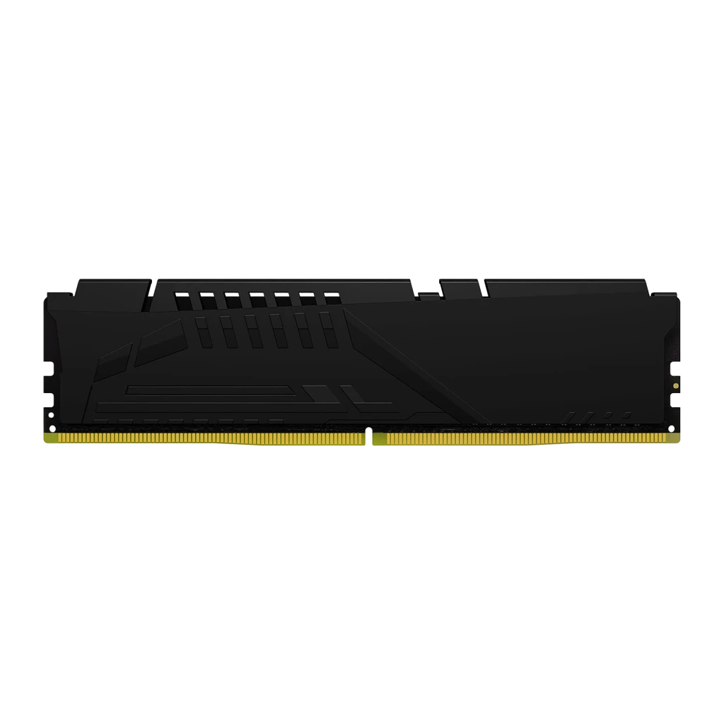 Kingston FURY Beast DDR5 6000 16GB Negro, vista frontal: disipador negro con logo FURY BEAST y etiqueta DDR5 - Ítem2
