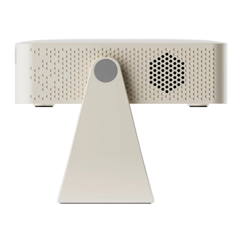 Proyector HONOR Choice Projector Air Pro N5 1080p Full HD, lente frontal con anillo AUTO, chasis beige con rejillas laterales y soporte tipo asa ajustable - Ítem2