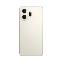 Dos du TCL NXTPAPER 70 Pro 5G or avec double module photo vertical et flash, finition mate élégante, bords arrondis et logo TCL discret