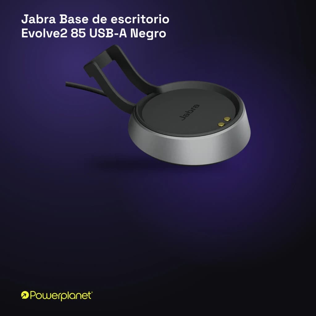 Jabra Base de escritorio Evolve2 85 USB-A negro - características