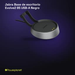 Jabra Base de escritorio Evolve2 85 USB-A negro - características