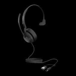 Jabra Auriculares Evolve2 50 USB-C/A Mono noir - vue