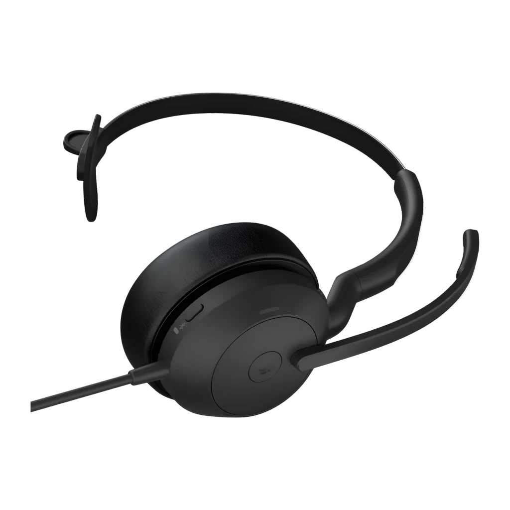Jabra Auriculares Evolve2 50 USB-C/A Mono preto - vista - Item3
