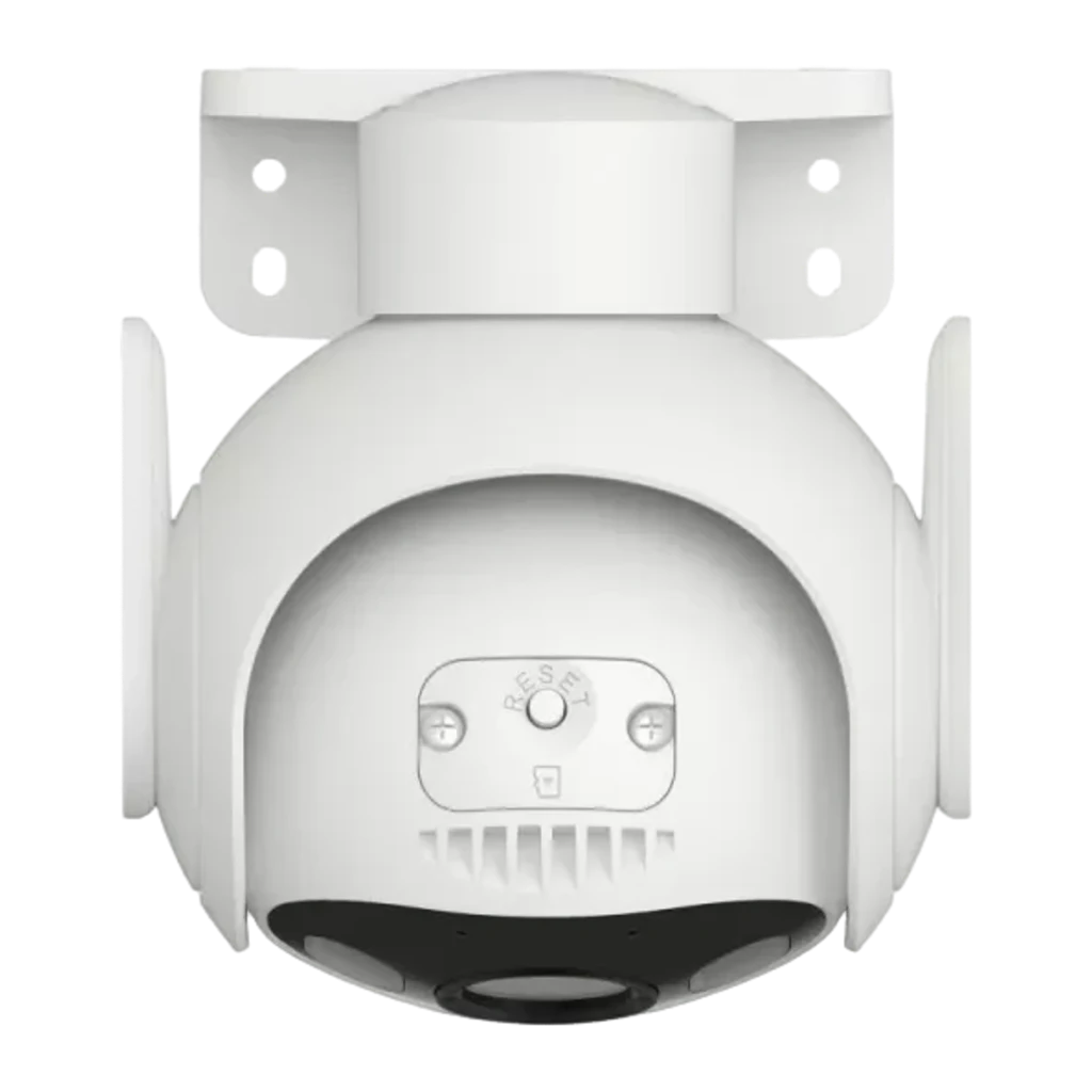 IMOU Cruiser 2 8MP 256GB blanche, vue avant: module caméra central avec deux lumières et antennes latérales - Ítem2
