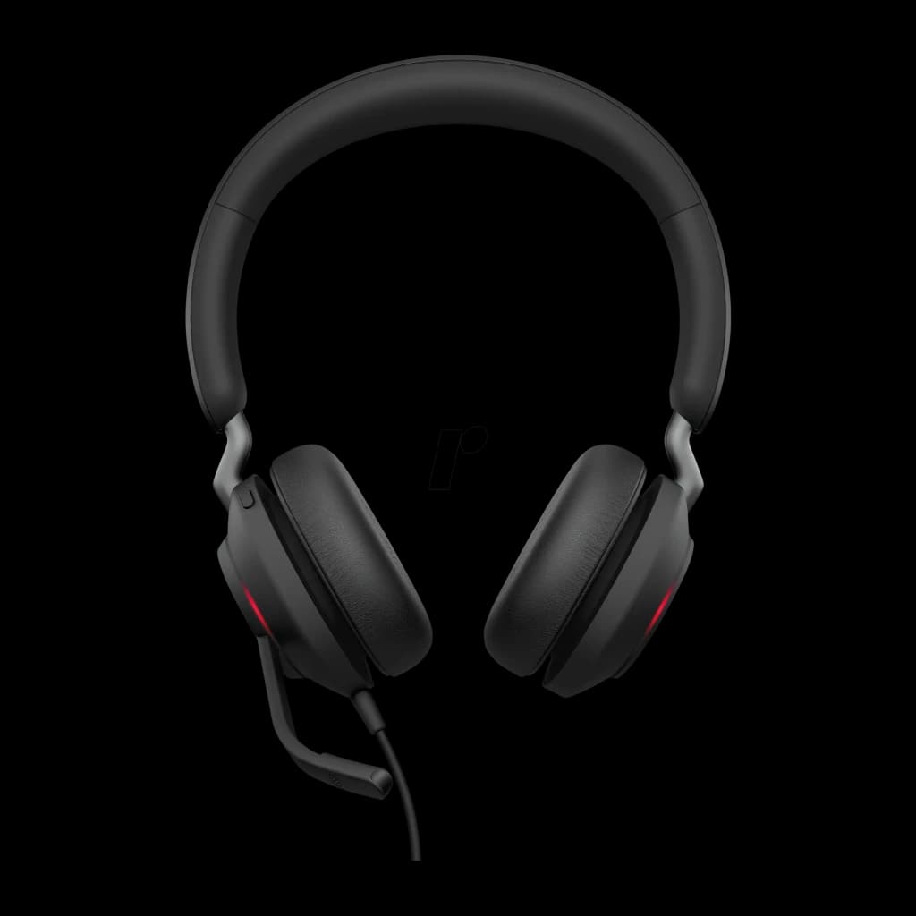 Jabra Auriculares Evolve2 40 SE Stereo USB-C/A noir - vue