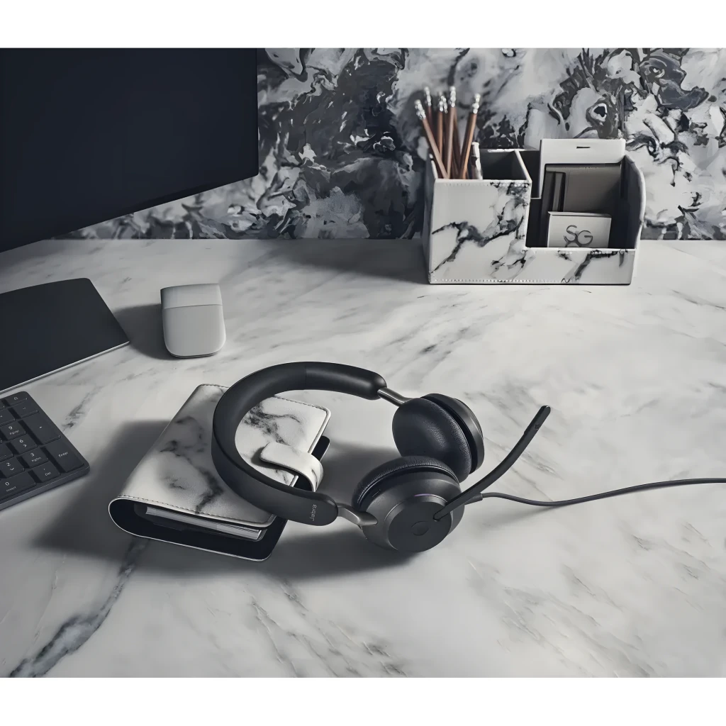 Jabra Auriculares Evolve2 40 SE Stereo USB-C/A negro - vista - Ítem5
