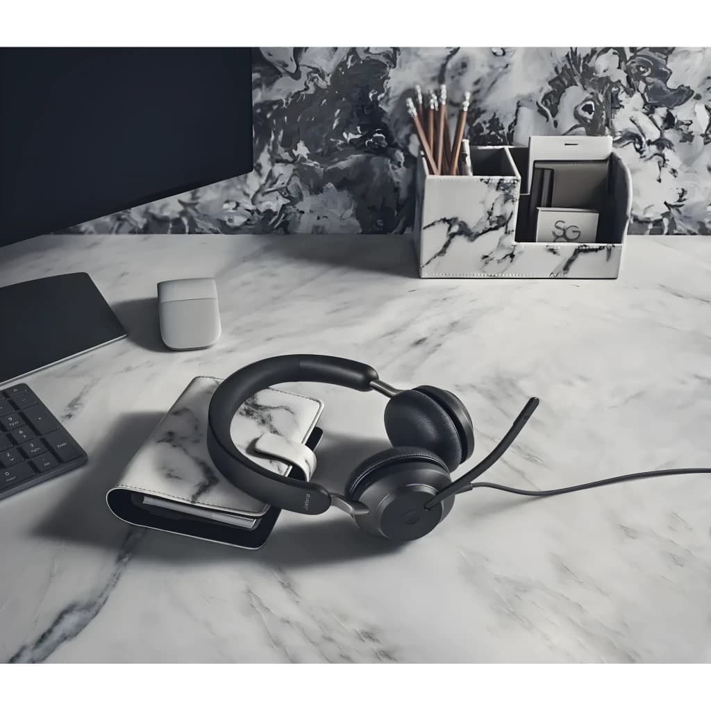 Jabra Auriculares Evolve2 40 SE Stereo USB-C/A noir - vue