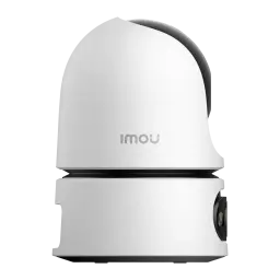 Imou Ranger Dual Pro 6MP 512GB Blanco, vista lateral izquierda: perfil liso, módulo de cámara inferior visible en el lateral