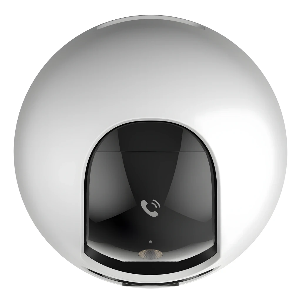 Imou Ranger Dual Pro 6MP 512GB Blanc, vue avant: deux modules caméra, corps PT blanc et noir, logo Imou - Ítem6