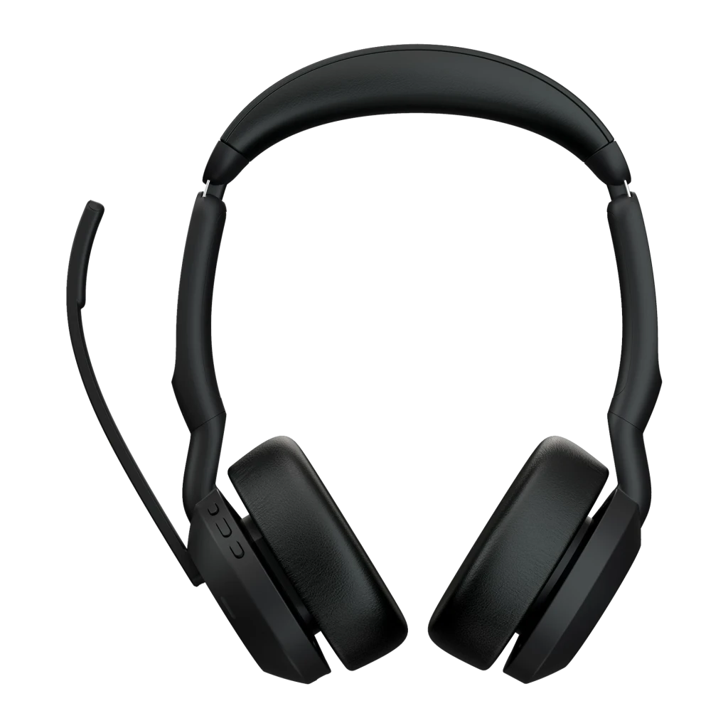 Jabra Evolve2 55 UC Stereo negro con base, kit lateral: auriculares en estación con cable - Ítem3