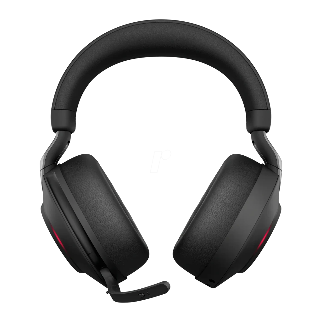 Jabra Evolve2 85 Stereo negro, frontal: auriculares over-ear con diadema y almohadillas - Ítem2