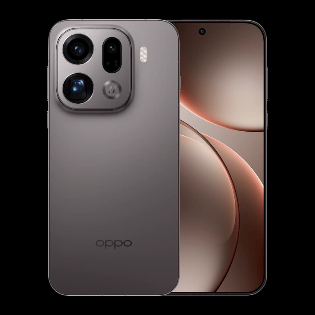 Oppo Find X9S 5G gris con cámara triple destacada, lente periscópico 3x y OIS, pantalla AMOLED 6,59 pulgadas con borde fino y agujero central, acabado mate