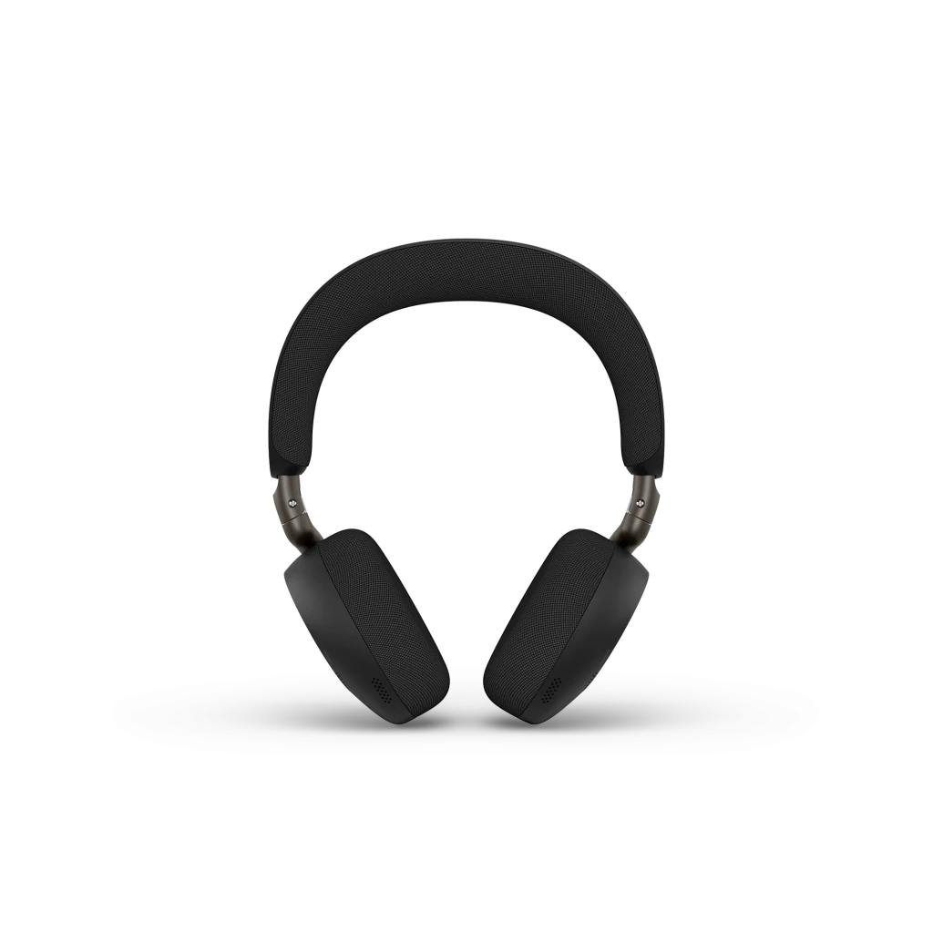 Jabra Evolve3 75 negro, vista frontal: auriculares over-ear con diadema acolchada y almohadillas circulares - Ítem2