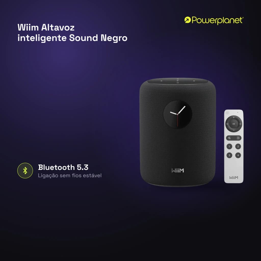 Wiim Altavoz inteligente Sound Negro - características