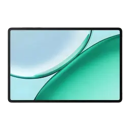 Tablette HONOR Pad X8b 11 pouces gris sidéral, écran IPS bord fin 90Hz, design mince aux bords noirs, surface verre lisse et reflets verts modernes