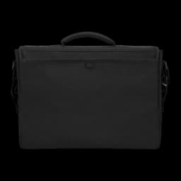 Lenovo ThinkPad 4X40Y95215 bolsa bandoleira preta, vista traseira: alça superior, bolso plano e correia lateral