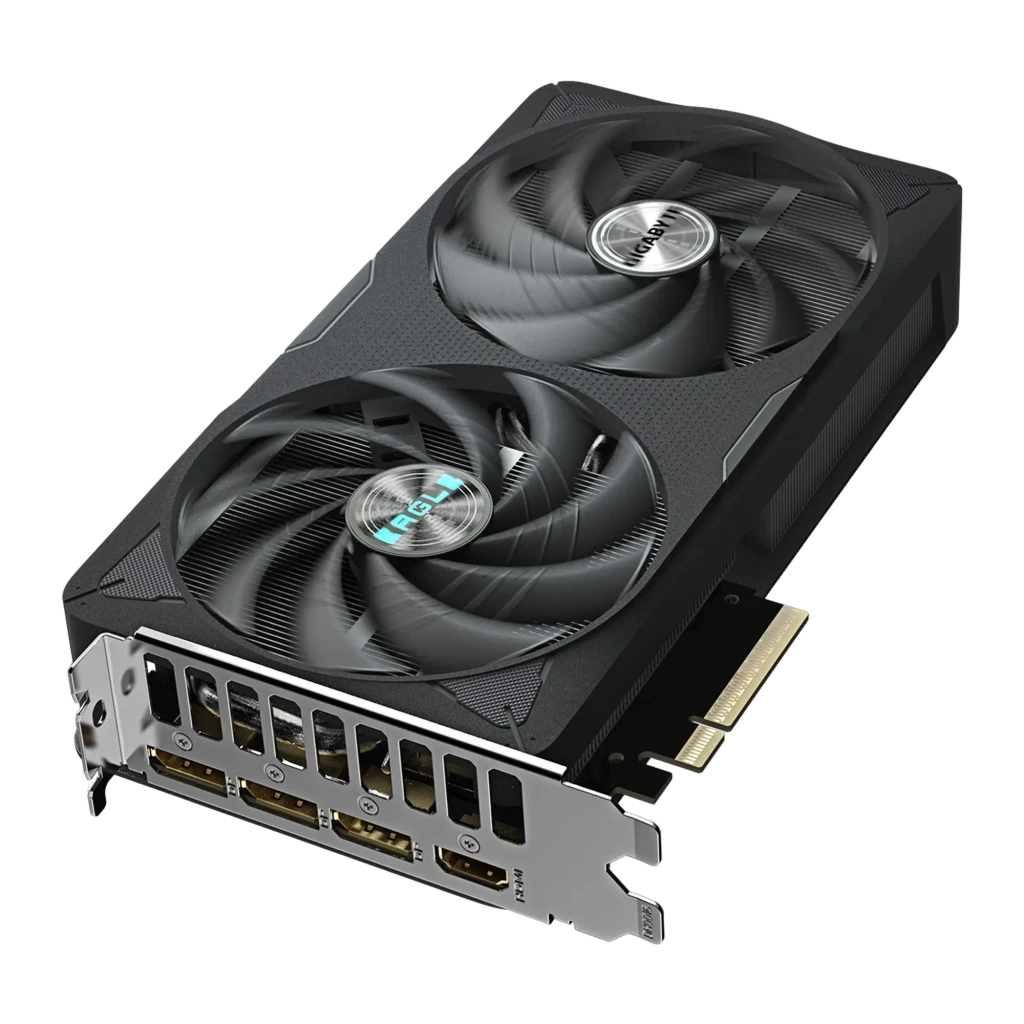 Gigabyte GeForce RTX 5060 Ti Eagle OC 16GB noir, carte avec boîte: packaging orange et vert Eagle OC 16G à côté du GPU en - Ítem4