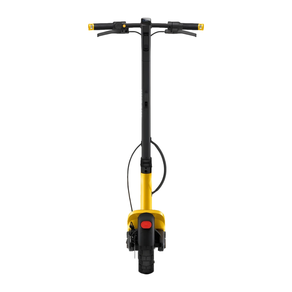 Xiaomi Electric Scooter 6 Ultra GL Negro Amarillo, vista lateral: patinete completo con chasis amarillo, manillar negro y - Ítem4