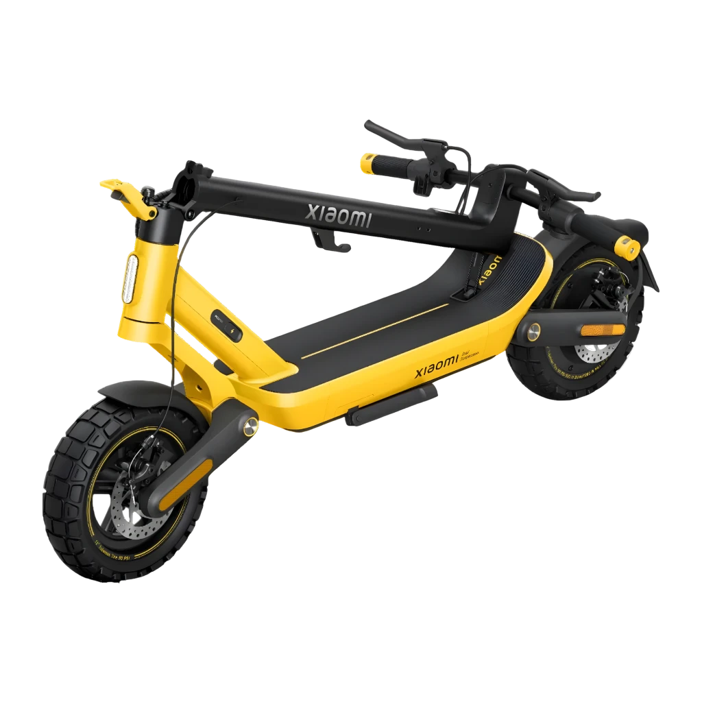 Xiaomi Electric Scooter 6 Ultra GL Negro Amarillo, vista lateral: patinete completo con chasis amarillo, manillar negro y - Ítem2