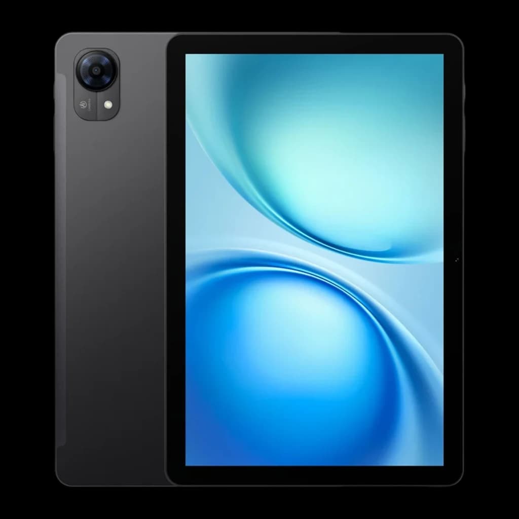 Doogee Tab G5 3 GB/128 GB preto com tela IPS 10,1 pol 120 Hz, bordas finas e câmera traseira única em módulo elevado, design fino e moderno