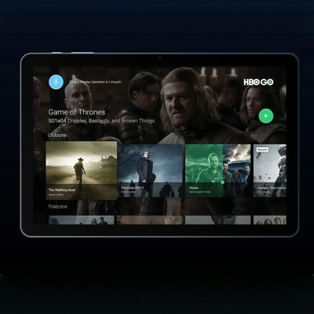 Doogee Tab G5 azul con pantalla IPS 10,1 pulgadas 120Hz, bordes finos, cámara trasera única con aro metálico y frontal para videollamadas, cuerpo delgado - Ítem9