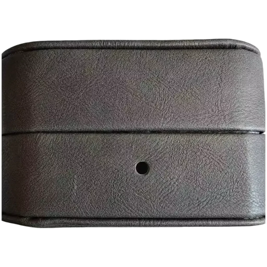 Étui Timekettle W4 Pro Carrying Case rigide intérieur doux en similicuir gris, format carré compact, bords cousus et logo Timekettle embossé au centre - Ítem3