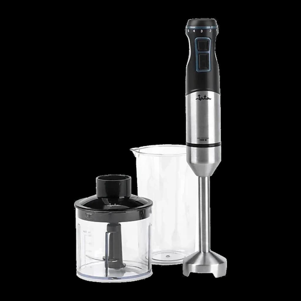 Jata Varinha Mágica JEBT1791 1500W Preto Aço inoxidável, conjunto completo: varinha, copo medidor e picadora