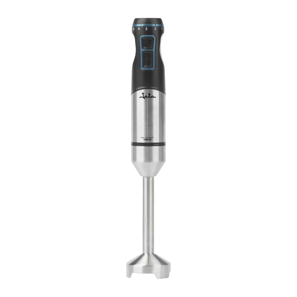 Jata Mixeur Plongeant JEBT1791 1500W Noir Acier inoxydable, ensemble complet: mixeur, verre doseur et hachoir - Ítem1