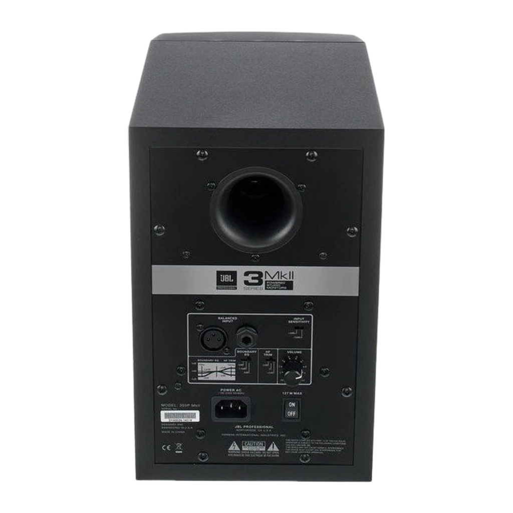 JBL Monitor de estudio 305P MkII 82 W noir, vue de face: tweeter en X, woofer et logo JBL Professional visibles - Ítem2
