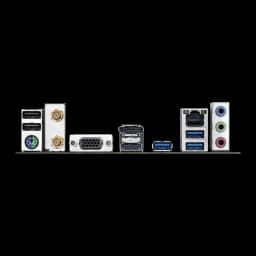 Gigabyte B760M D3HP WiFi6, panel trasero: puertos PS/2, USB, VGA, DisplayPort, HDMI, LAN, USB 3.0 y audio