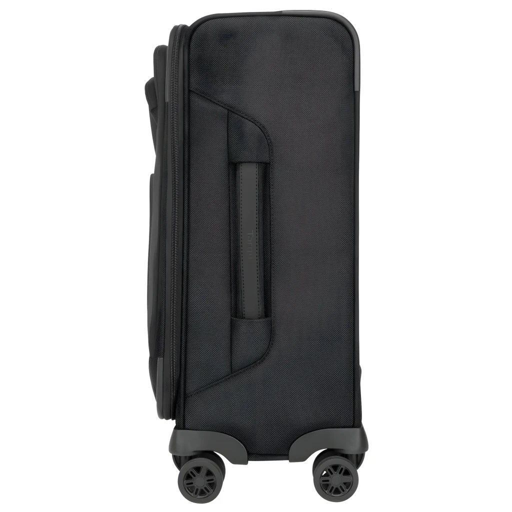 Targus Maleta rodas CUCT04R 16 polegadas preto, vista frontal: puxador telescópico estendido, bolso frontal e 4 rodas - Item5