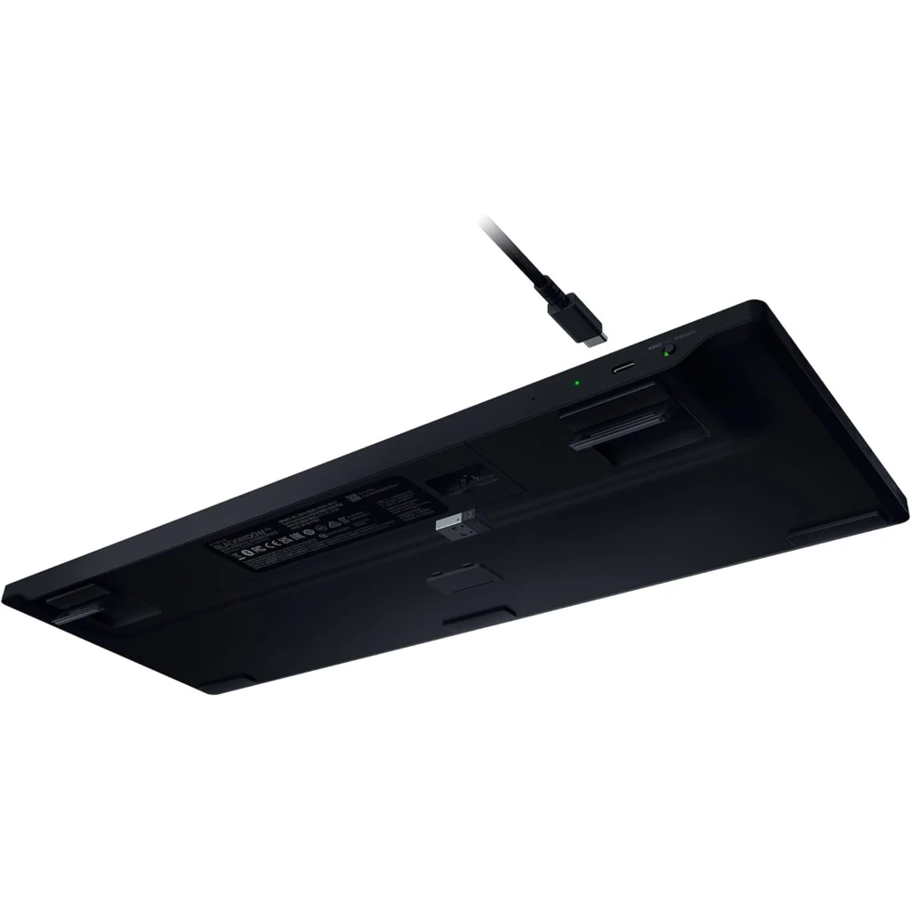 Razer BlackWidow V4 HyperSpeed Orange Switch naranja, vista superior: retroiluminación RGB multicolor en teclas mecánicas y - Ítem4