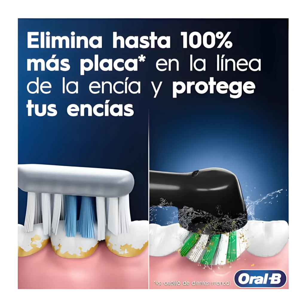 Oral-B Pro Series 1 Duo negro, pack completo: cepillo negro y azul con cargador y caja PRO Series 1 - Ítem1