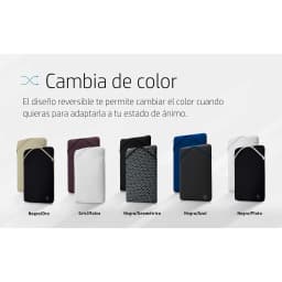 HP Housse Protective Reversible 15,6" Mauve, variantes de couleur: 5 options réversibles Noir/Or, Gris/Mauve, Géométrique,