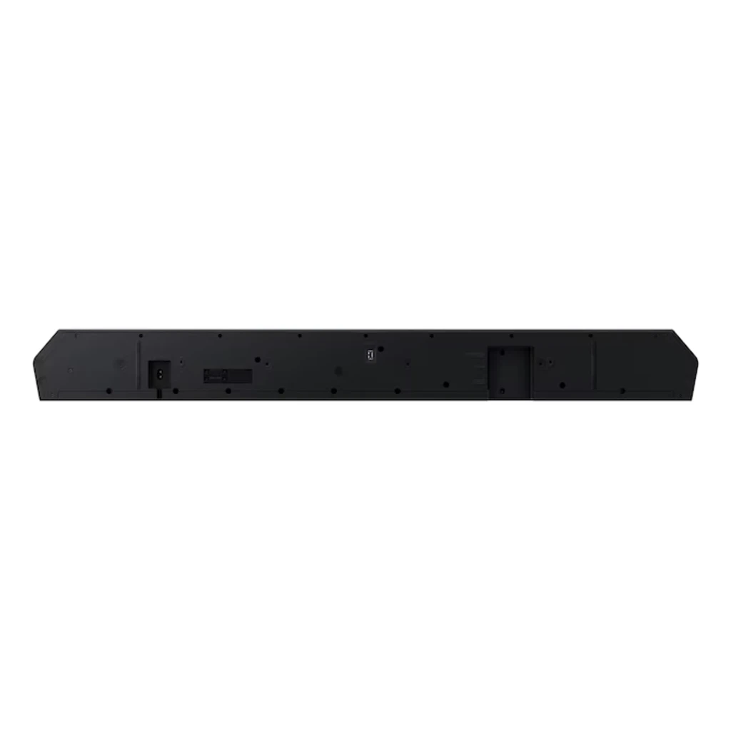 Samsung Barre de son HW-Q800F Noir, vue de face: barre allongée et caisson de basses sans fil noir à côté - Ítem2