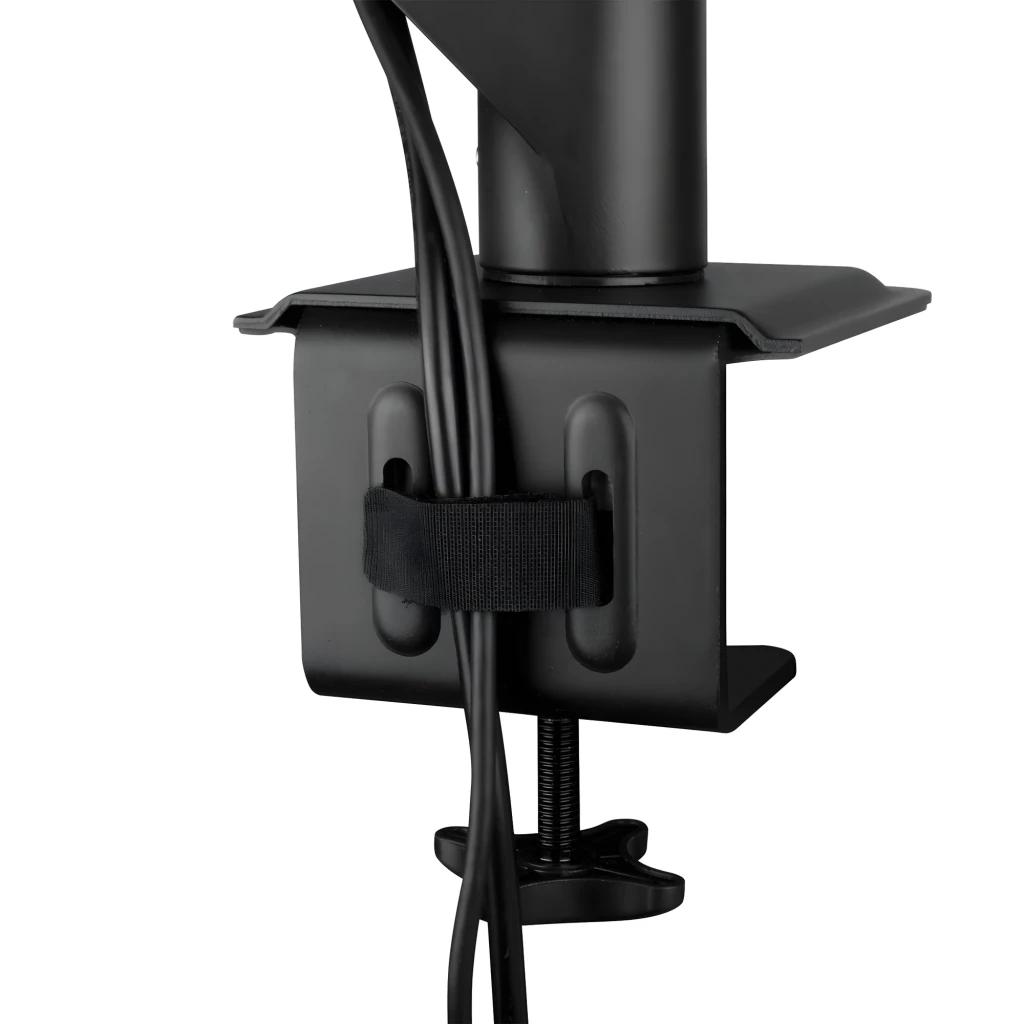 Arctic X1-3D Suporte braço articulado monitor Preto, vista frontal: braço completo com placa VESA, articulação e grampo de - Item6