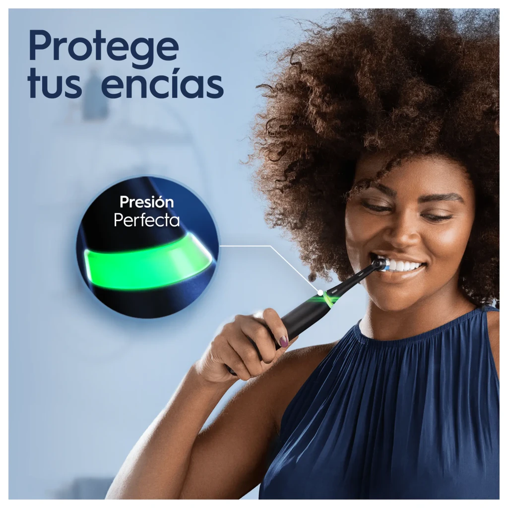 Oral-B Recambio Precision Clean EB20RX-4 4 unidades Blanco, pack: caja azul junto a 4 cabezales blancos con cerdas verdes - Ítem3