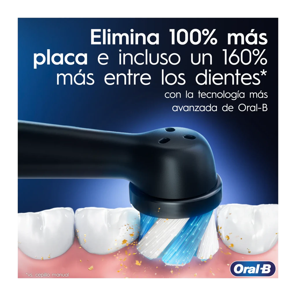 Oral-B Recambio Precision Clean EB20RX-4 4 unidades Blanco, pack: caja azul junto a 4 cabezales blancos con cerdas verdes - Ítem2